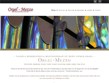 Tablet Screenshot of orgel-mezzo.nl